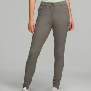 Lululemon City Sleek Slim-Fit 5 Pocket High-Rise Pant - 30 (sz10) Grey Sage
